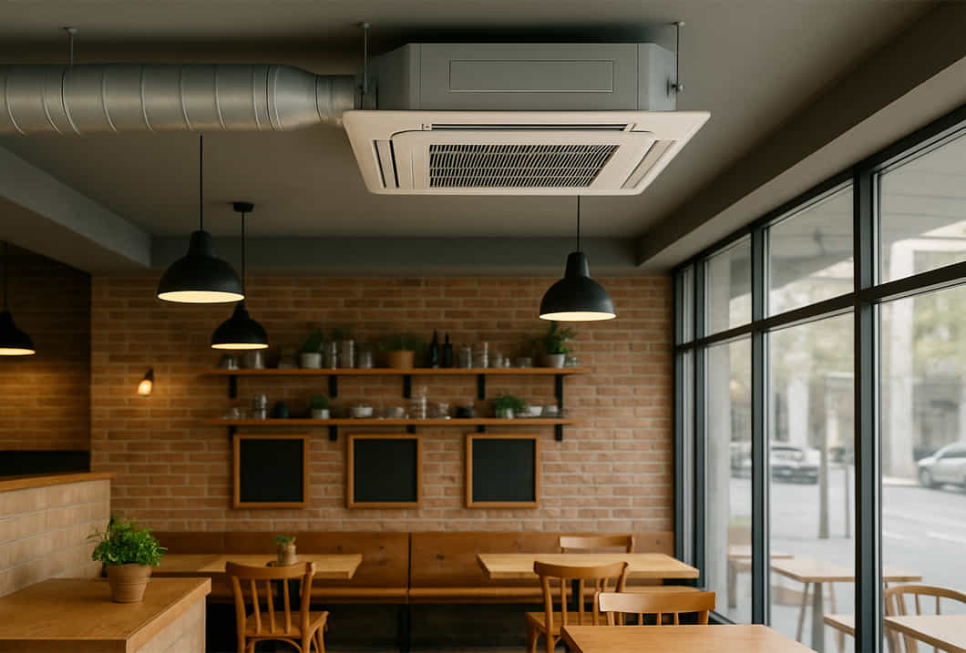 Climatización comercial en Castellón