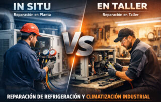 Reparar en planta o mandar a reparar tus equipos de refrigeración