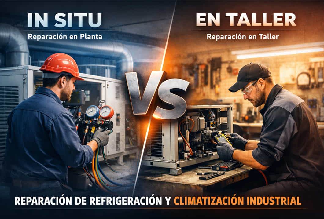 Reparar en planta o mandar a reparar tus equipos de refrigeración
